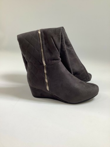 Womens Dream Pairs Grey Slimmer-2 Boots NEW! NIB
