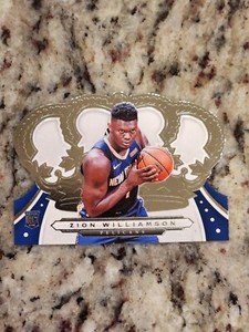 2019-20 Panini Crown Royale Zion Williamson #19 Rookie RC