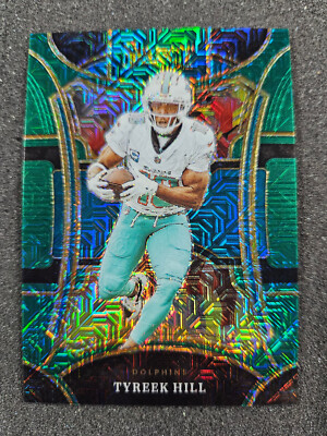   Tyreek Hill 2023 Panini Select Suite Green Mojo Prizm #5/5 Miami Dolphins