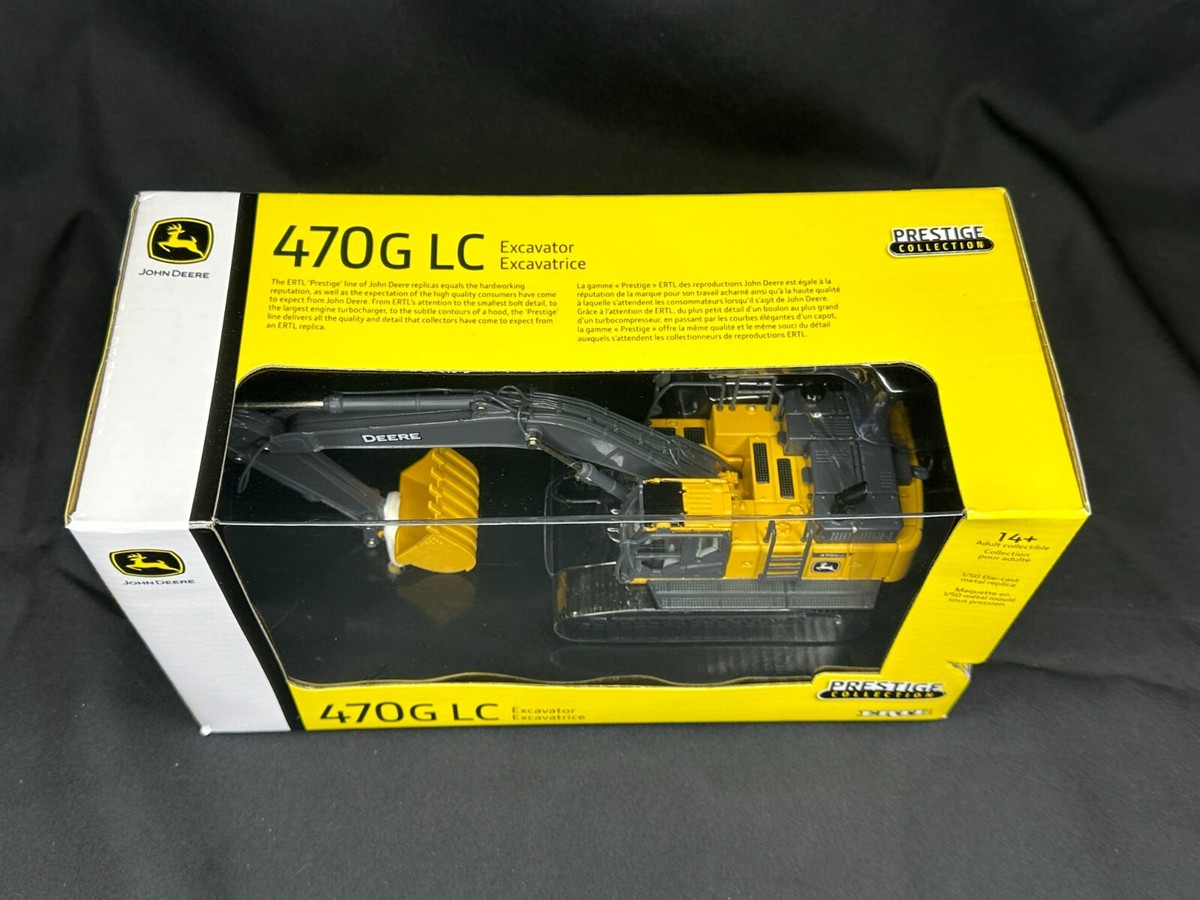 NEW John Deere ERTL 1/50 470G Prestige Collection Die Cast Replica
