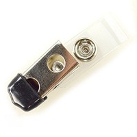 Clear Vinyl Straps With Rubber-tip 2-hole Clips - 100 Per Pack - 2105-3170 on sale Clear Vinyl Straps With Rubber-tip 2-hole Clips - 100 Per Pack - 2105-3170 on sale