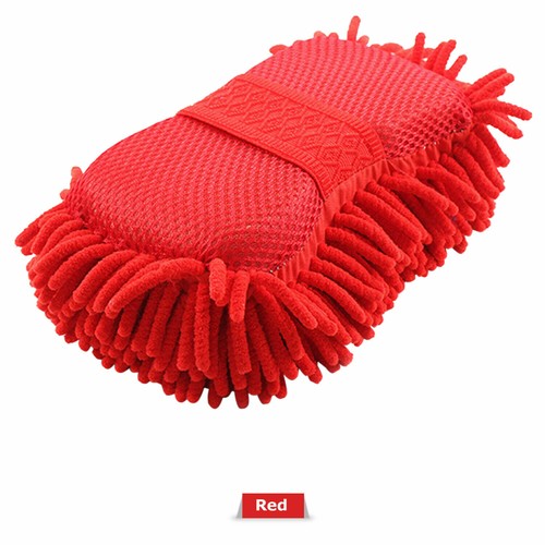 Guantes de lavado de microfibra para toalla de lavado a mano herramienta de limpieza esponja de coral - Imagen 12 de 12