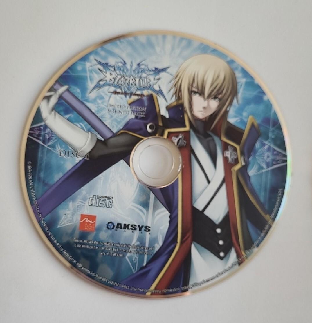 BLAZBLUE CALAMITY TRIGGER LIMITED EDITION SOUNDTRACK CD's Disc 1