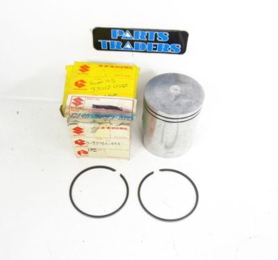 NOS Genuine Suzuki Piston Kit w/2 Rings 0.50 GT250 GT380 GT 250