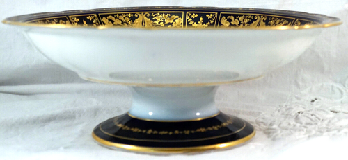 Royal Vienna Bindenschild Footed Centerpiece Bowl Stunning Handprinted Scenery 1 - Picture 3 of 8