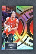Aerial Powers 2024 Panini Select WNBA Silver Prizm Premier Atlanta Dream #145