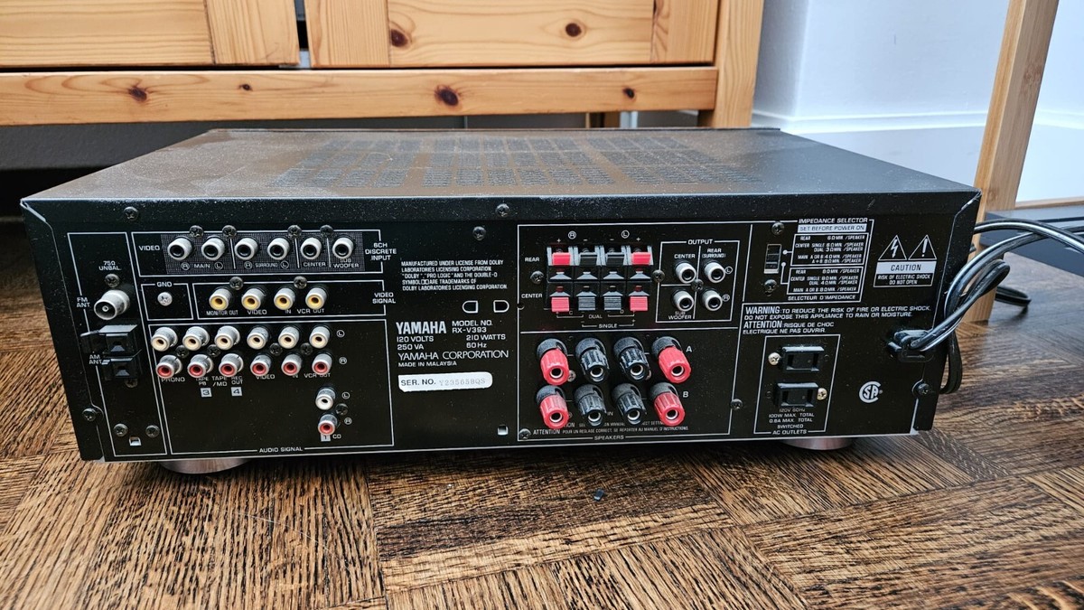 YAMAHA AV Receiver Vintage RX-V393 | eBay