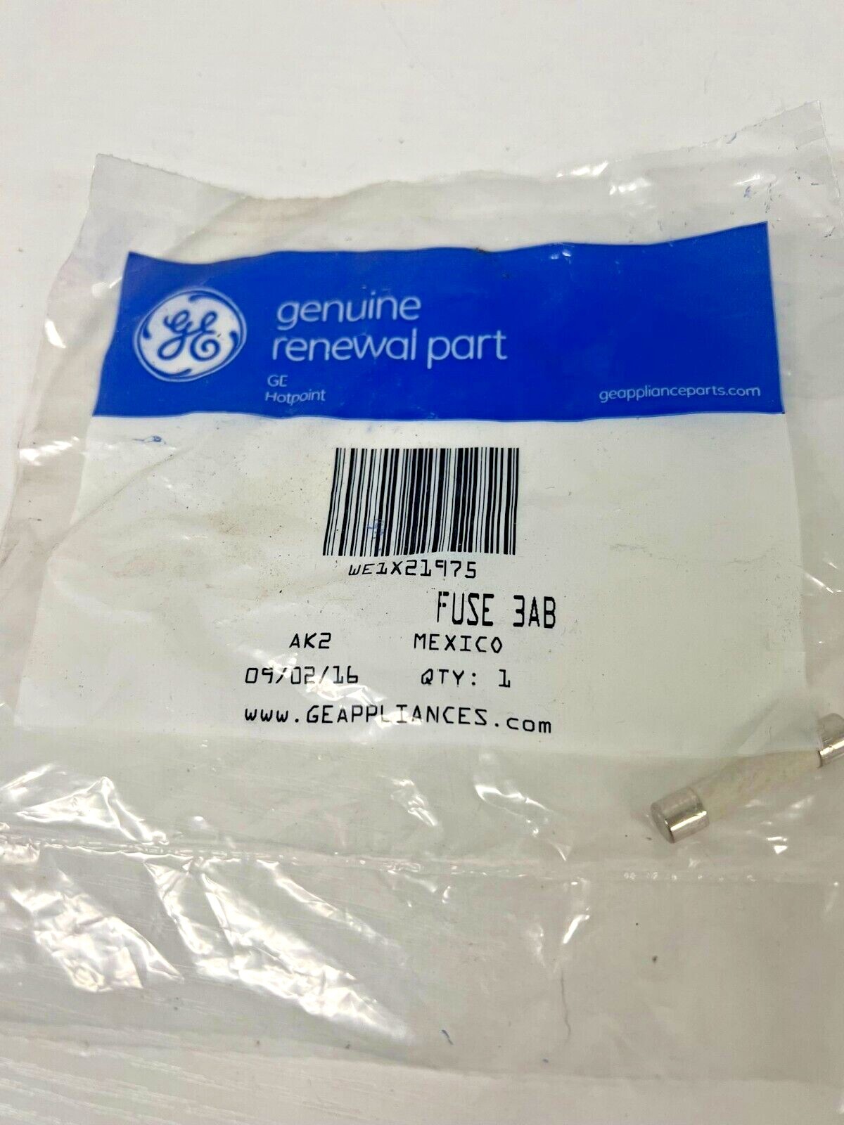 Genuine OEM GE Dryer Fuse WE1X21975 eBay