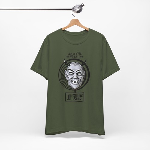 Mystic Seer T-Shirt Twilight Zone Nick of Time Rod Serling William Shatner - Picture 9 of 11