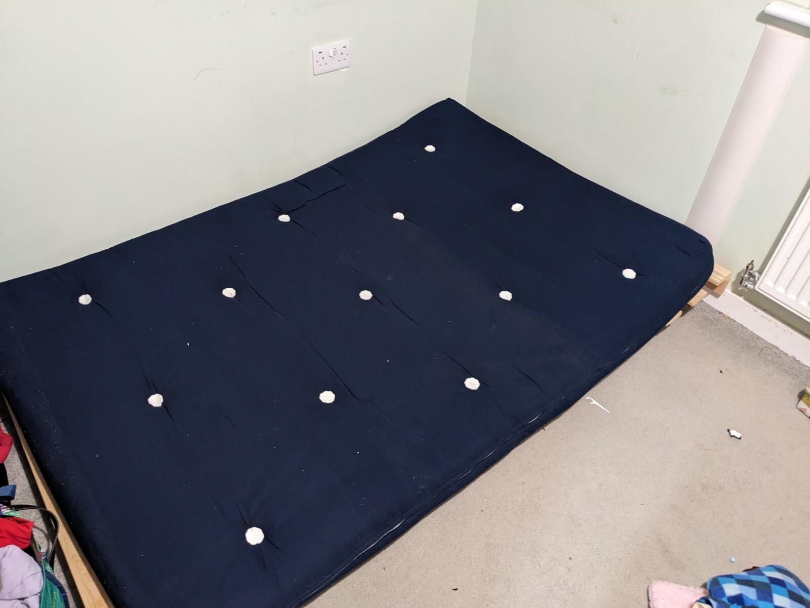 Double futon sofa bed used eBay