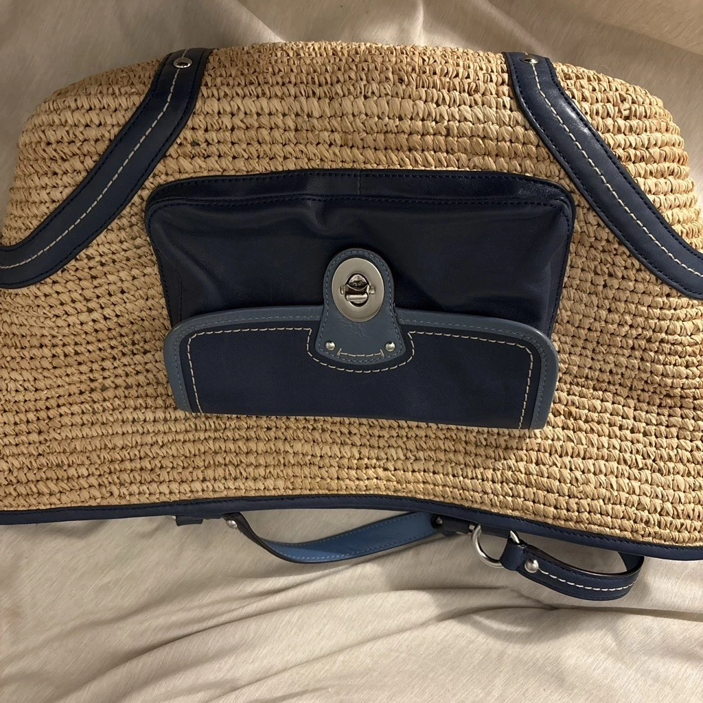 Coach Women's Straw Exterior Bags & Handbags for sale - eBay