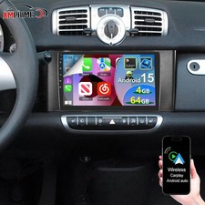 Autoradio Qualcomm per Mercedes Benz Smart Fortwo 451 2011-15 Carplay Android 15