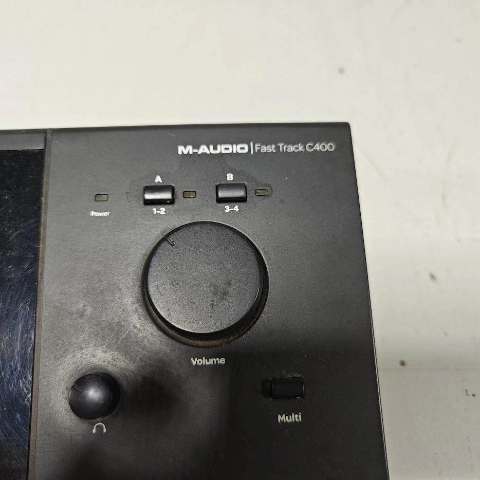 M-Audio Fast Track C400 Interface - Untested, Power Tested - Image 2 of 4
