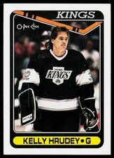1990-91 O-Pee-Chee Kelly Hrudey #103 Los Angeles Kings