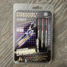 CUESOUL Professional Steel Tip Darts Set 3pcs Precision Barrels New Sealed