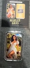 Bullion Baddies Lust For Bust - 1 OZ Silver Bar With COA Marlee Gras - NICE