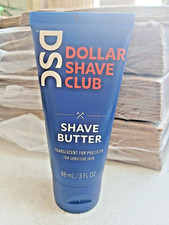 Dollar Shave Club Shave Butter Translucent Sensitive Skin 3 oz Mens New