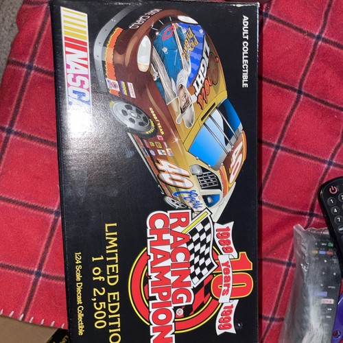 Racing Champions 10 Jahre 1999 NASCAR Sterling Marlin Coors John Wayne 1:24 Auto