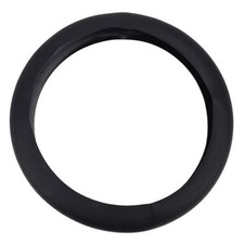 Silicone Steering Wheel Cover Breathable Non-Slip Car Steering Wheel black