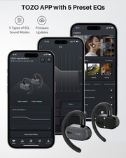 TOZO OpenBuds Lightweight True Wireless Earbuds Multi-Angle Adjustment Open Ear 6
