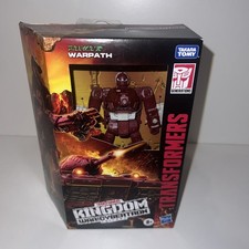 Transformers Kingdom War For Cybertron Warpath MISB