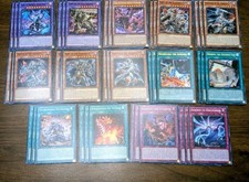 Yugioh! Mega Tins 2025 Ashened Deck Core 42 Card Veidos Obsidim