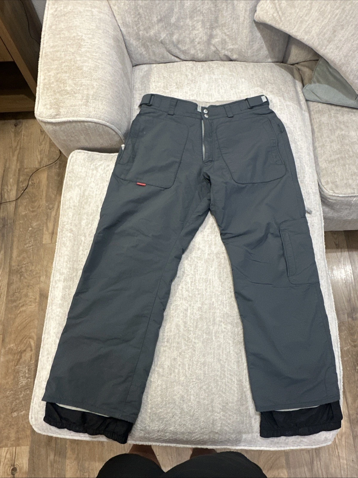 Burton Gray Snow Pants Mens Size Large