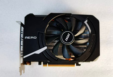 MSI GeForce GTX1660 AERO iTX 6GB GDDR5 Graphics Video Card DP DVI HDMI