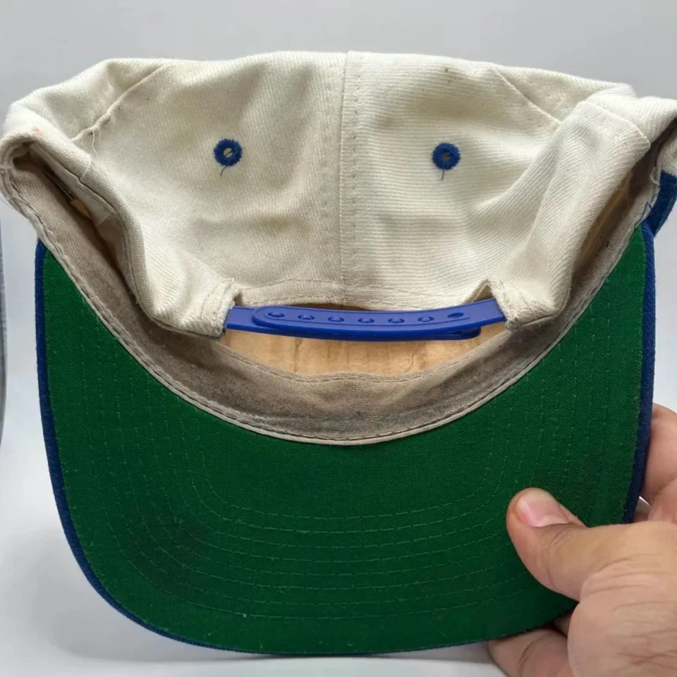 De colección 1994 Las Finales de la NBA Logo Atlético Diente de Tiburón Snapback Sombrero Foto 3 de 4