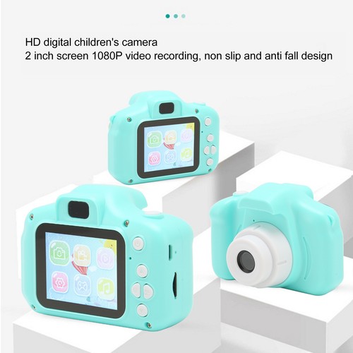 Kids Digital Camera 8MP Camera For Kids With 2 Inch IPS Screen Mini Cartoon HD - Picture 4 of 12