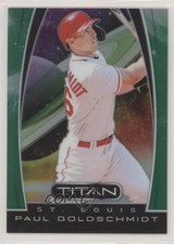 2019 Panini Chronicles Titan Green Prizm 17/50 Paul Goldschmidt #20 0t2