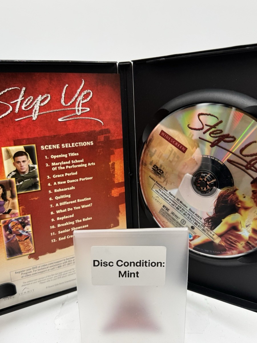 Step up DVD Movie Rated PG-13 Touchstone NTSC Widescreen