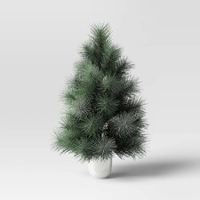 30" Shimmer Long Needle Christmas Artificial Tree - Threshold