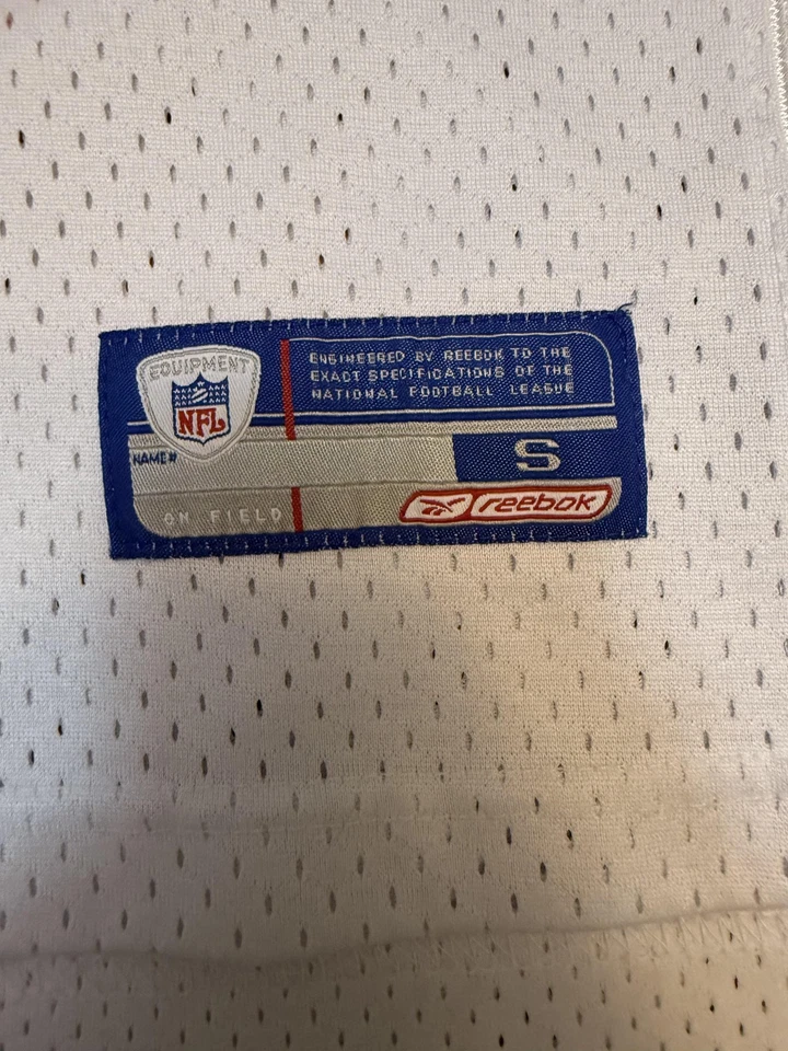 Camiseta deportiva juvenil pequeña de los Cincinnati Bengals fútbol americano de la NFL Palmer 9 Reebok para hombre Foto 3 de 4