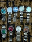 lot of vintage seiko mens automatic watch 7009 model