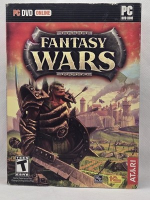 Fantasy Wars PC 2007 Atari 1C   NEW SEALED   Turn-Based RPG