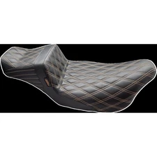 Tailwhip Daddy Long Legs Seat - Double Diamond w/Chestnut Thread LK-587DLDD-CHET