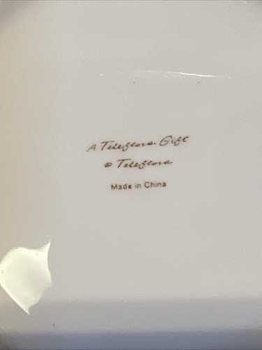 Cup & Saucer Carousel Horse Tea Coffee Mug Purple Pink Porcelain Teleflora gift  - Picture 4 of 9