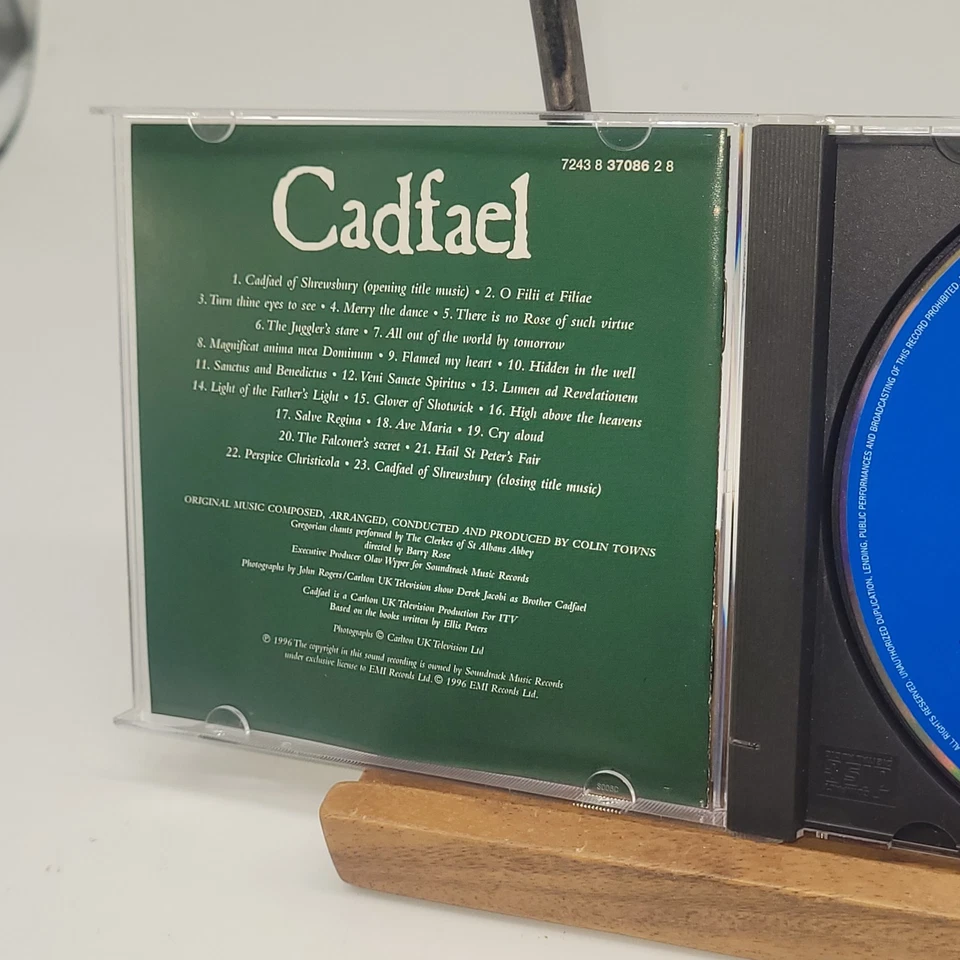 Cadfael Soundtrack Music From The Hit TV Series VG Disc Play Tested - Image 3 of 4