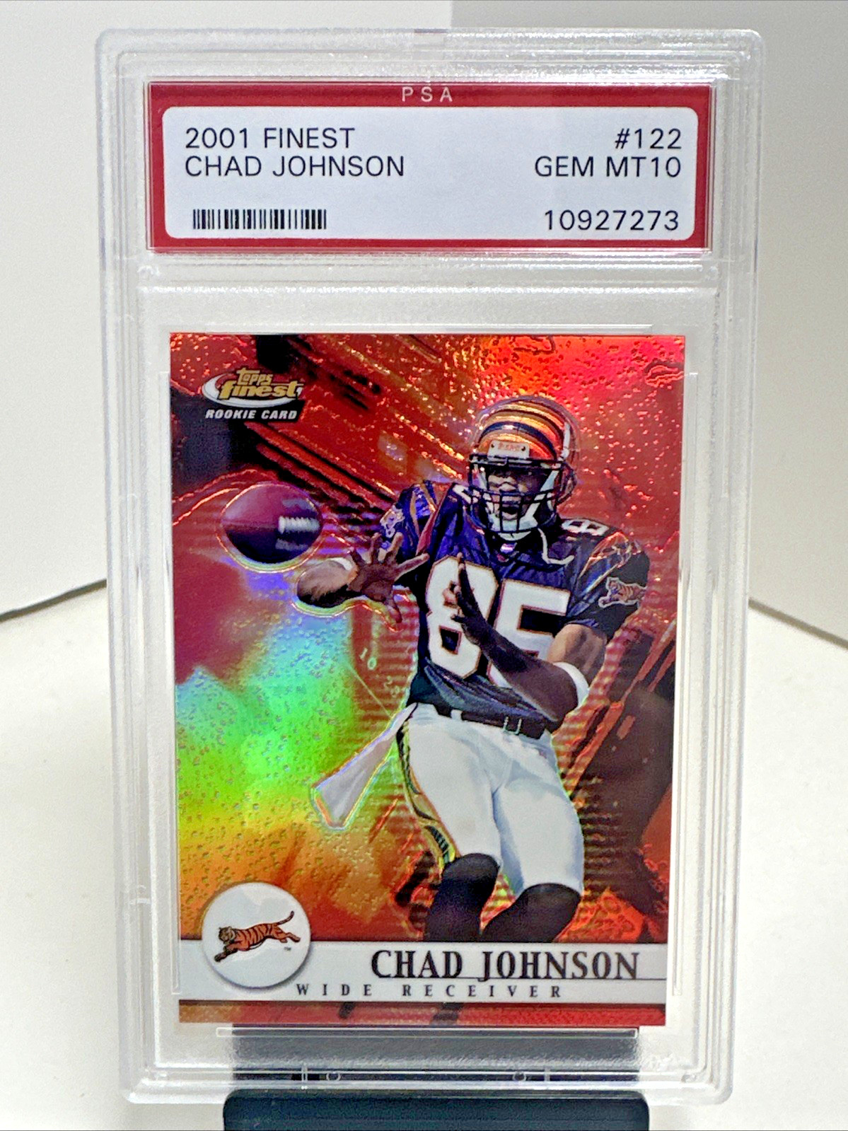 Chad Johnson Finest #122 Base