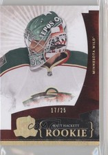 2010-11 Upper Deck The Cup Gold Spectrum 17/25 Matt Hackett #95 1p3