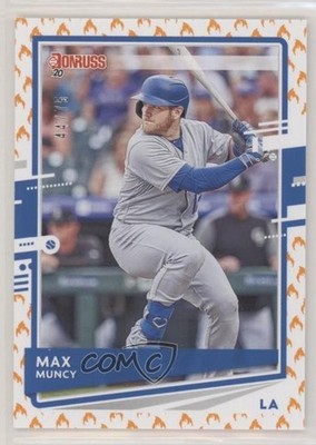 2020 Panini Donruss On Fire 44/75 Max Muncy #99 4r2
