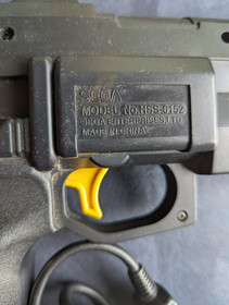 Sega Saturn Gun Controller Light Gun HSS-0152 + Virtua Cop 1 & 2. Tested. Japan