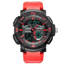 46MM ADDIESDIVE Military Quartz Diver Watch Men Silicone Waterproof Luminous NEW