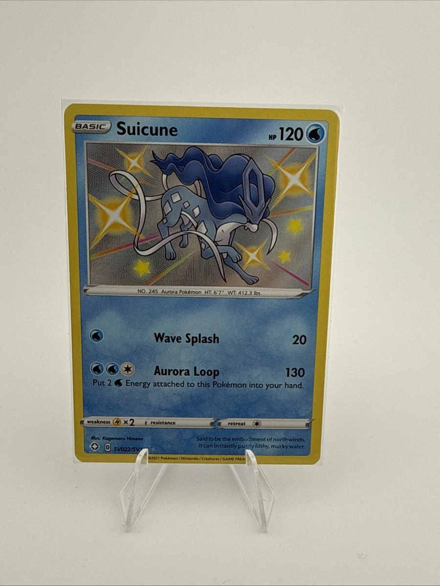 Suicune Holo Pokémon TCG Individual Collectible Card Game Cards