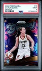 2024 PANINI PRIZM WNBA GROOVY #13 CAITLIN CLARK ROOKIE RC PSA 9