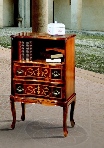 MöBel Holz Stil Barock Braun Kommode SchräNke Designer Italienische MöBel Neu-image