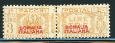ITALIAN COLONIES - SOMALIA MH Selections: Scott #Q32 3L Parcel Post RED CV$27+