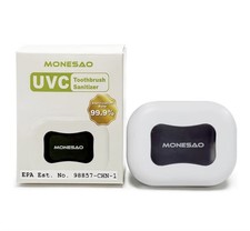 New-MONESAO Toothbrush Sanitizer Case Portable Mini Toothbrush Cover with Holder