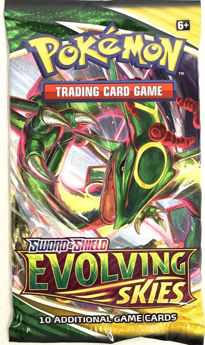 Pokémon Evolving Skies SINGLE PACK From Booster Box | eBay